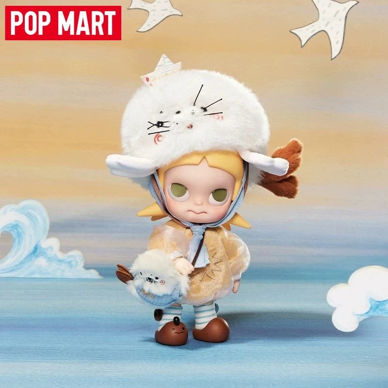 Figura de acción Zsiga Encounter Surprise de Popmart, escala 1/8, para decoración del hogar, juguete coleccionable para adultos, muñeca adorable, regalo para amigos.
