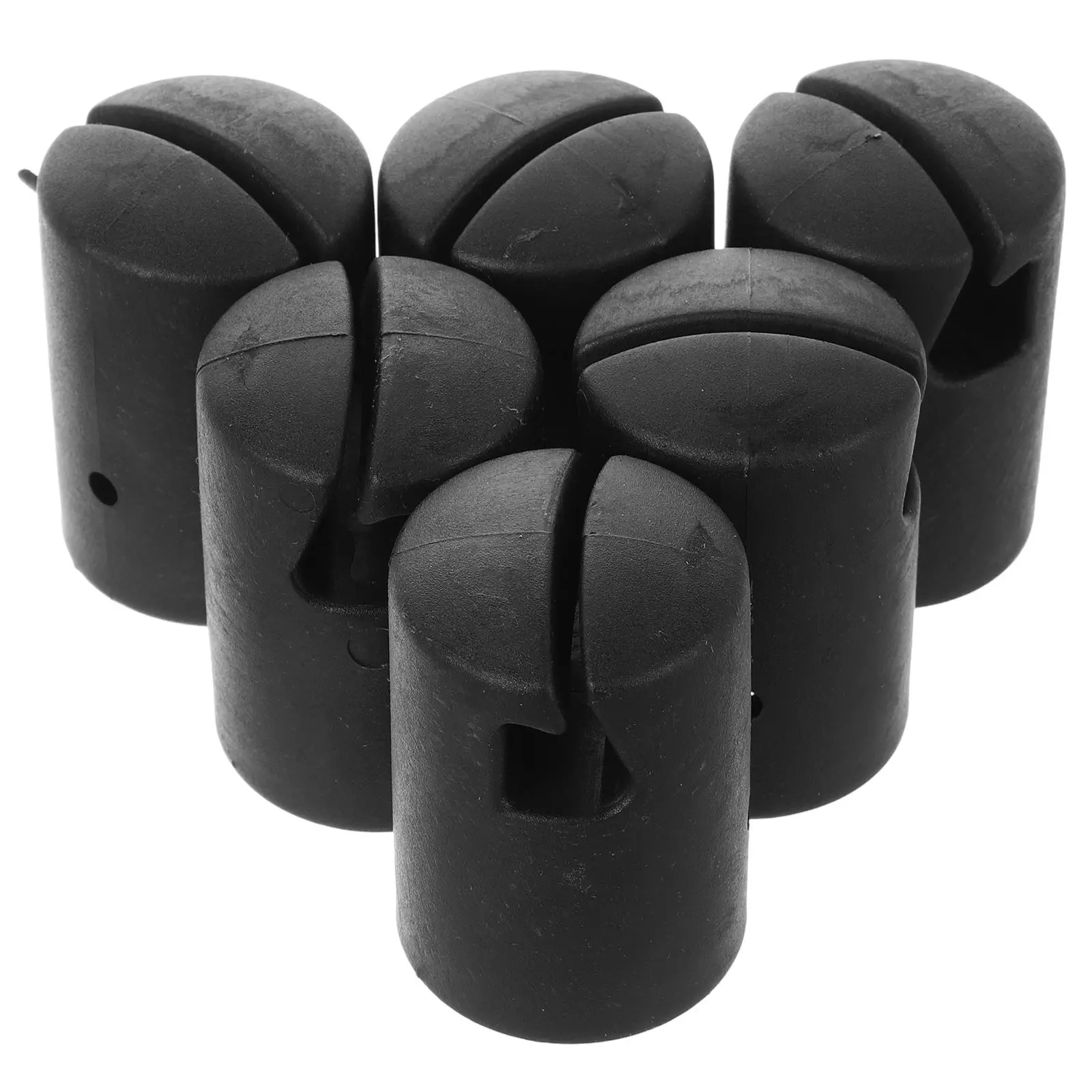 

6pcs Trampoline Poles Caps Foot Mat Cover Replacement Parts Small Child Household Accessories Plastic Pole Covers Trampoline