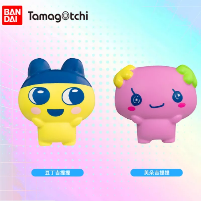 

New Bandai Tamagotchi Ornament Toy Collection Decoration Mamekicchi Cute Stress Relief Toys Character Model Anime Gift