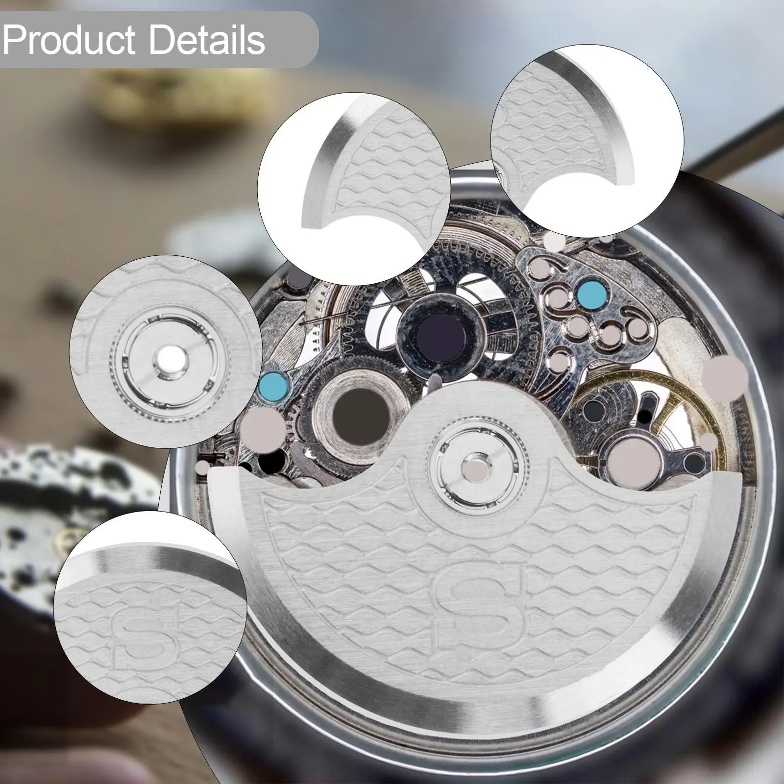 Uhr Automatisches Ersatzzubehör 7S36 6R36 Uhrmacher 4R36 Professional