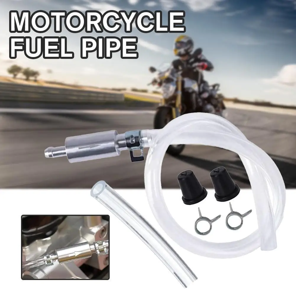 

1set Brake Fluid Bleeder Hose with One-Way Non-Return Check Valve Auto Car Vehicle Motorcycle Brake Clutch Hose Kit