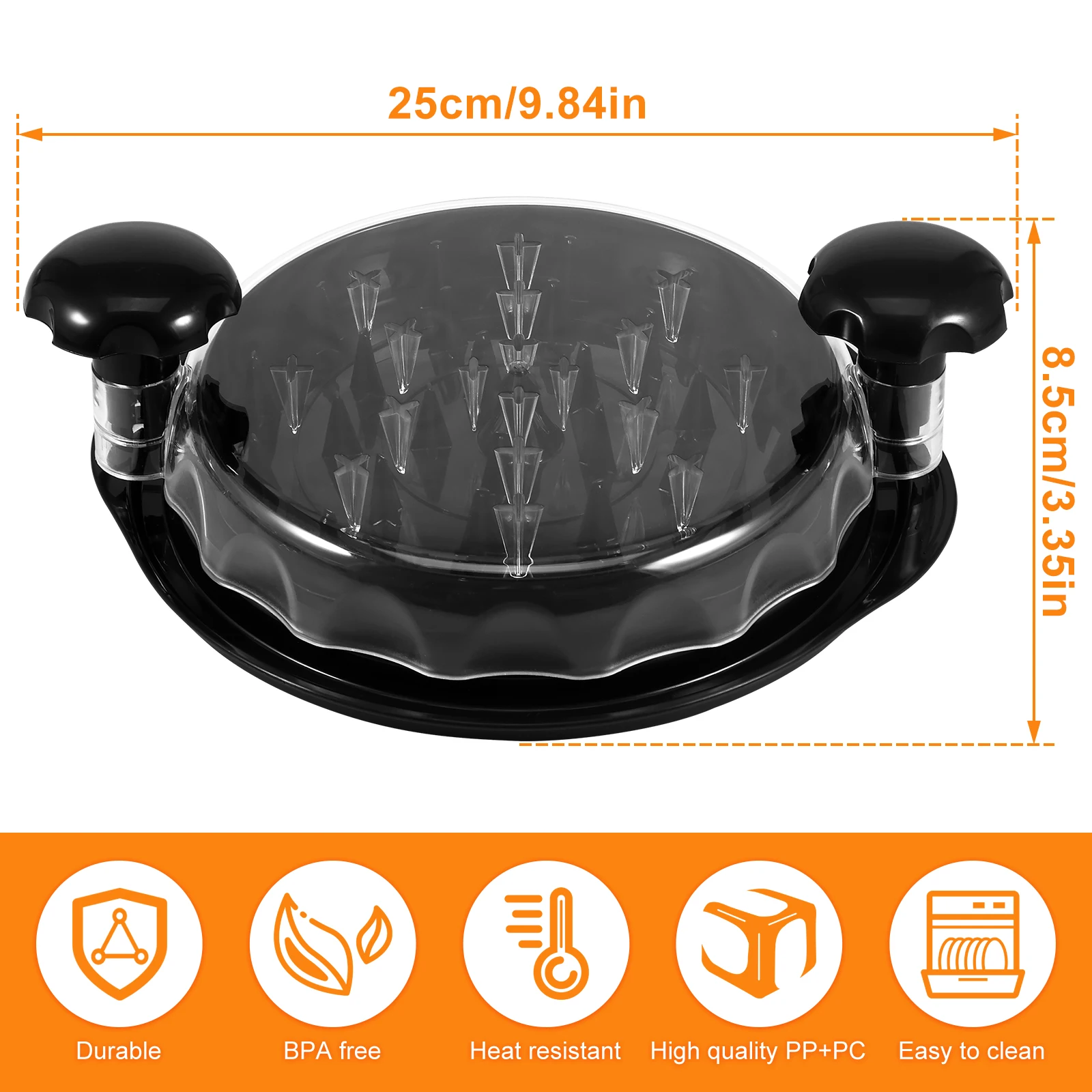 Chicken Shredder Tool Meat Breast Shredding Separation Mincing Grinder Machine for Shredding Chicken Pulled Beef Kitchen Supplie