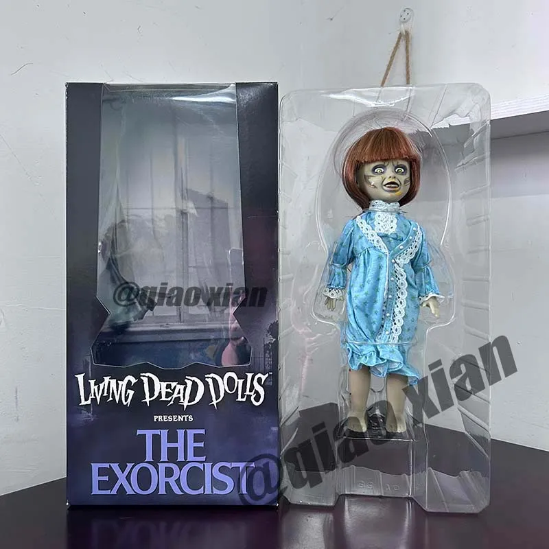 30cm Mezco Horror Living Dead Dolls The Exorcist Joint Movable PVC Action Figure Collectible Model Cartoon Figurine Toy Gifts