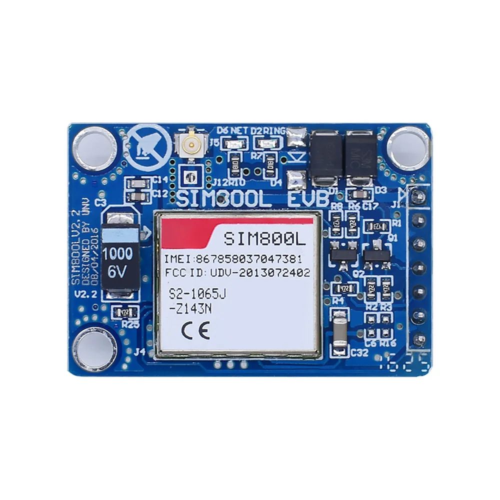 وحدة SIM800L تحل محل بيانات SIM900A SMS GSM GPRS 4 تردد مع منفذ تسلسلي 5 فولت متاح #4