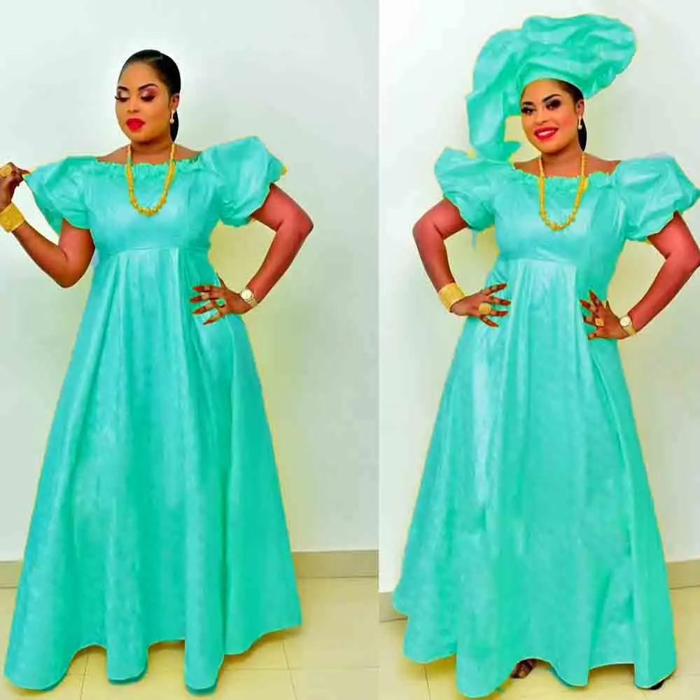 

Bazan printed dress, banquet gown, African women's clothing