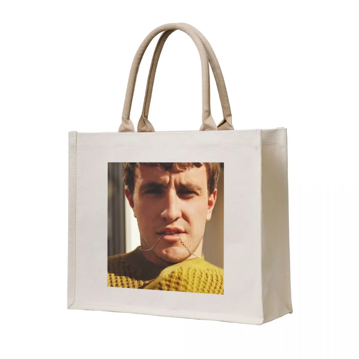 

Normal People - Connell Waldron with chain Tote Bag ecological bags Women's tote bag Portable shopping bag