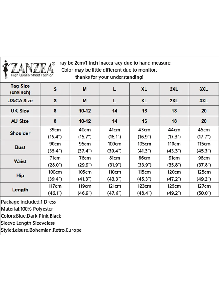 2025 Vestito estivo da donna ZANZEA Elegante stampato Party Holiday Dress Elegante scollo a V senza maniche Midi Abiti Robe Femme Caftano