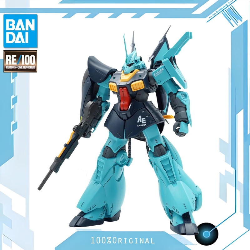 

BANDAI Anime RE 1/100 MSK-008 DIJIH Mobile Suit Gundam Model Kit Assembly Model Handmade Toys Figures Holiday Gifts In Stock