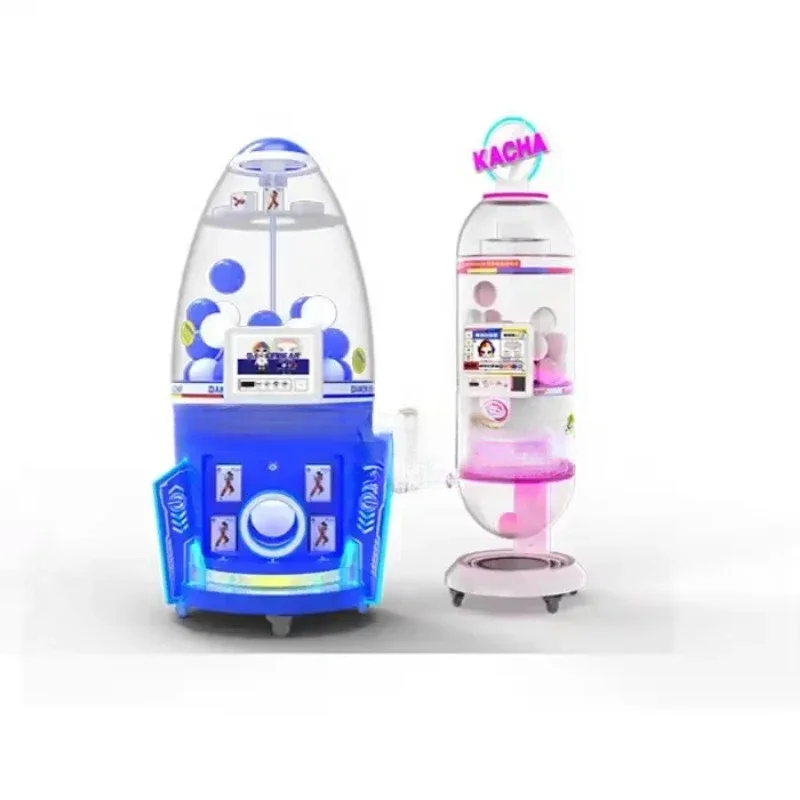 Clearance capsule suspension toy vending machine