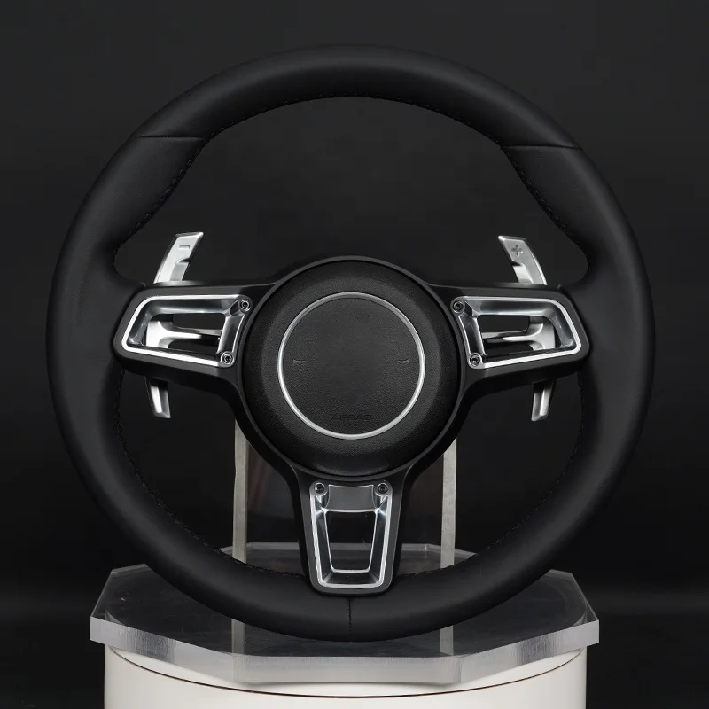 Suitable for Porsche steering wheel modification and upgrading, new carbon fiber steering wheel