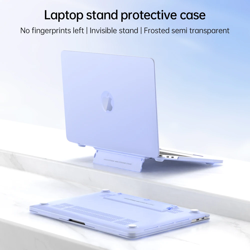 Laptop Case for Macbook Air 13 A2337 A2338 M1 Pro 13 2022 M2 Air 13.6 Stand Cover for Macbook Pro 14 15 16 Case A2780 A2779 2023