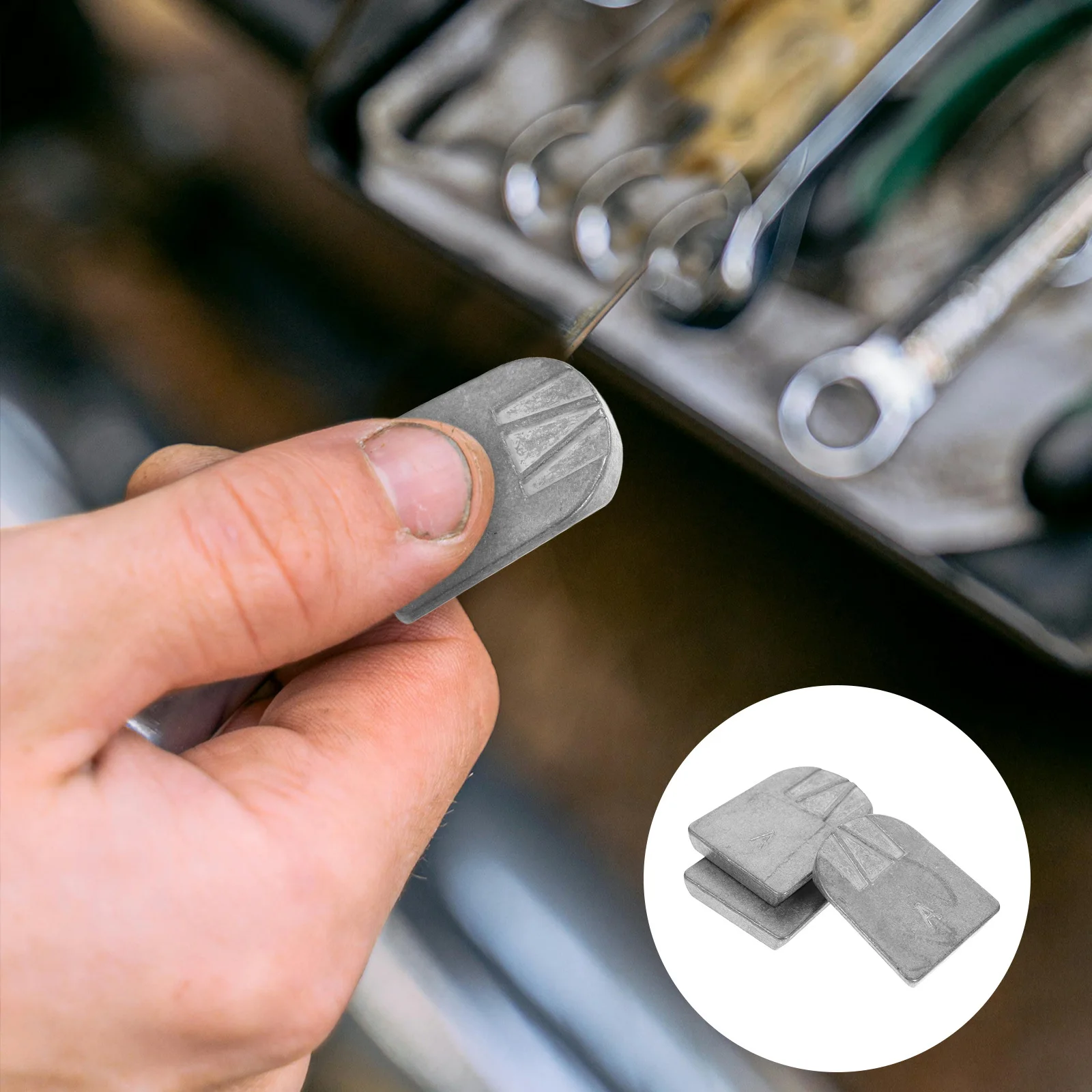 

3Pcs Rearview Mirror Bracket Adapter Small Base Design Sturdy Anti-Deformation Compatible Stream Media Devices