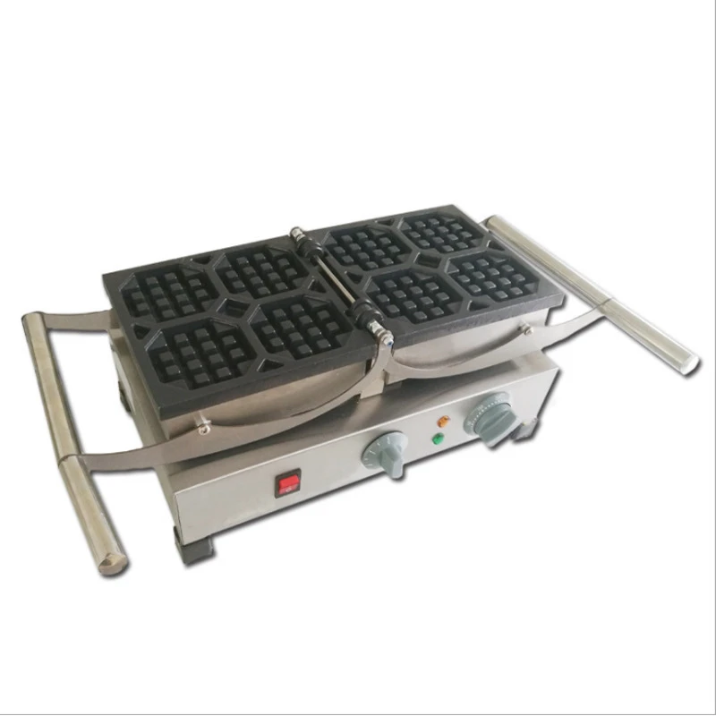 

FY-2201-A Commercial Rollover Waffle Baker Double Side Heating Plaid Crepe Waffle Muffin Machine