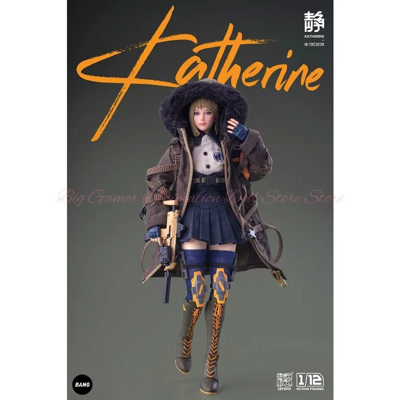 【En stock】i8TOYS Pocket Collection Serene Hound Katherine Figura de acción a escala 1/12 (Edición Deluxe)
