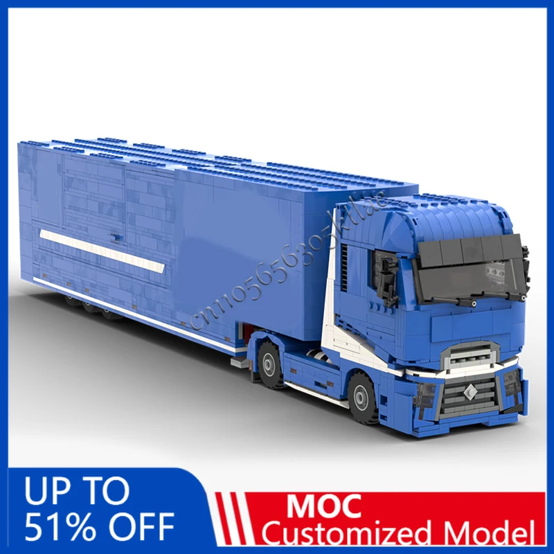 

3388 деталей, настраиваемая модель грузовика-транспортера F1 серии War Series Visa Cash App RB, конструктор MOC, развивающая игрушка для детей, подарок на день рождения