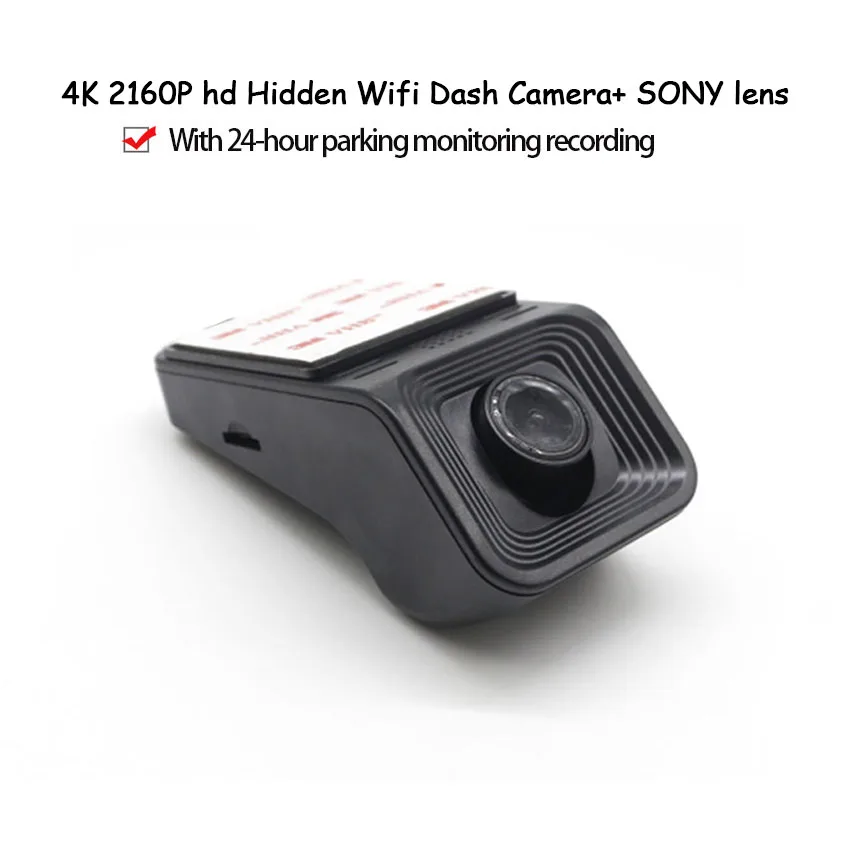 

Car DVR Wifi Video Recorder Dash Cam Camera,Night Vision,Control Phone APP, Dashcam 24H Parking Monitor, Suitable For All Models