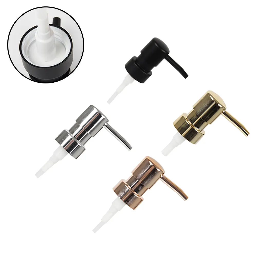 Bathroom Liquid Lotion Dispenser Head Replacements Soap Shampoo Shower Pump Bath Lotion Pump Head Bathroom Accessory