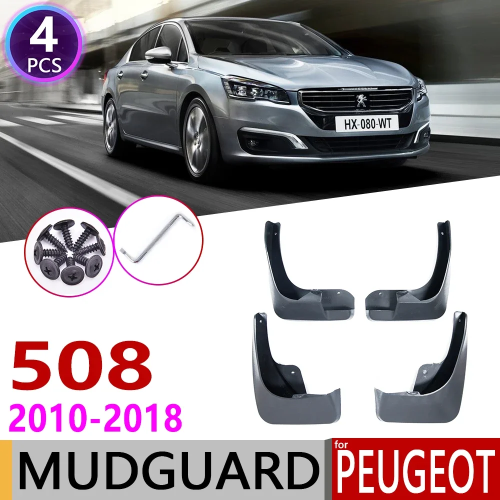 

Mudflap for Peugeot 508 SW 508SW 2010~2018 Fender Mudguards Mud Guard Splash Flap Accessories 2011 2012 2013 2014 2015 2016 2017