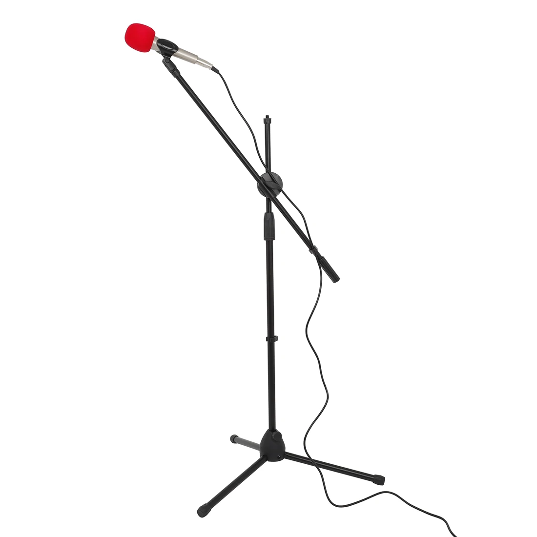 

Распродажа, штанга, прямая сцена, студия записи, регулируемый напольный штатив, зажим для микрофона, штатив, черная подставка для микрофона