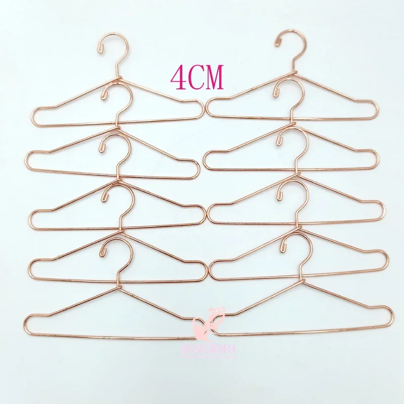 1:8 1:12 BJD Doll Mini Metal Hangers 5cm 7.5cm 15cm for Barbie 30cm Doll Ob11 Blythe Doll Accessories