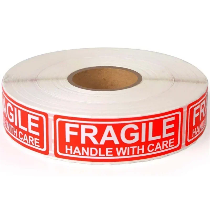 120/500PCS/Roll Fragile Stickers The Goods Please Handle with Care Warning Labels DIY Supplies  Hello My Name Is Stickers