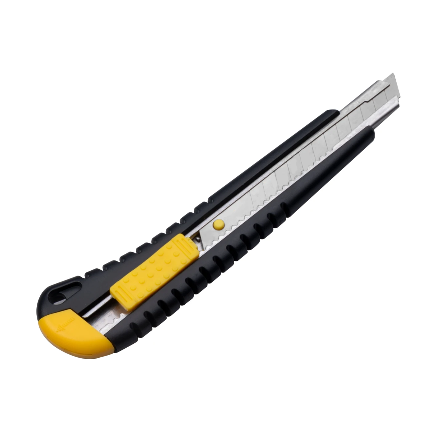 

Utility Knife Paper Cutter Retractable Snap Off 9mm Wide Razor Sharp Blade Mini Knife with Metal Rail Cutting Stationery Tool