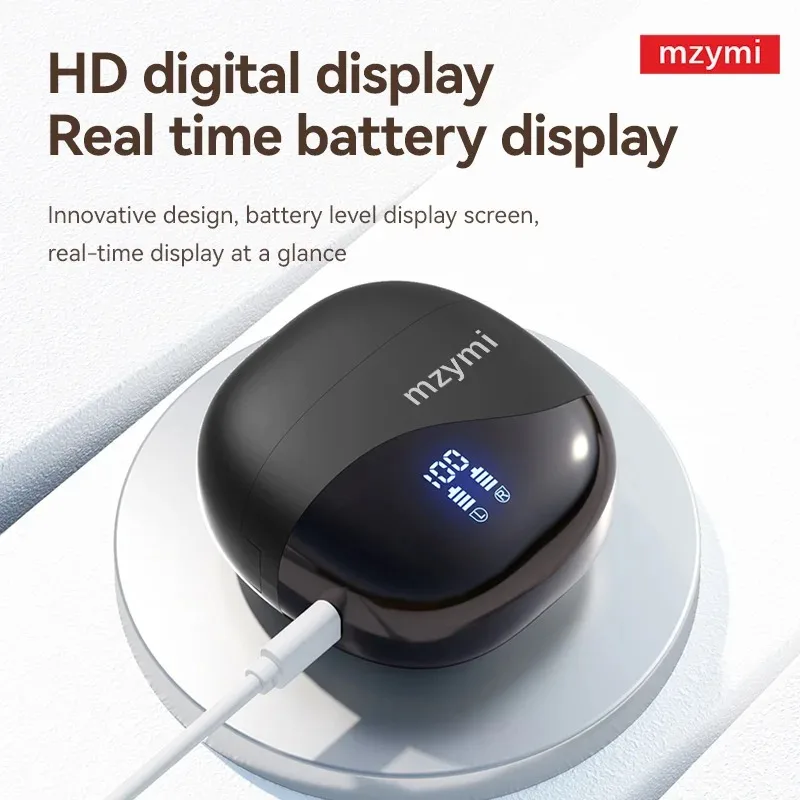 

MZYMI M62 Wireless Earbuds Hifi Bluetooth 5.3 Headphones Over-Ear Headset TWS Earphones With Mic Translate headphones for xiaomi