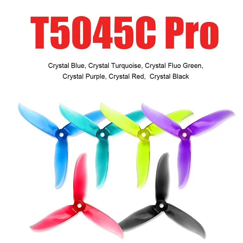 

2 Pairs Dalprop Cyclone T5045C PRO 5045 3 Blades 5x4.5 CW CCW Propeller For RC Quadcopter drone racing for Motor FPV