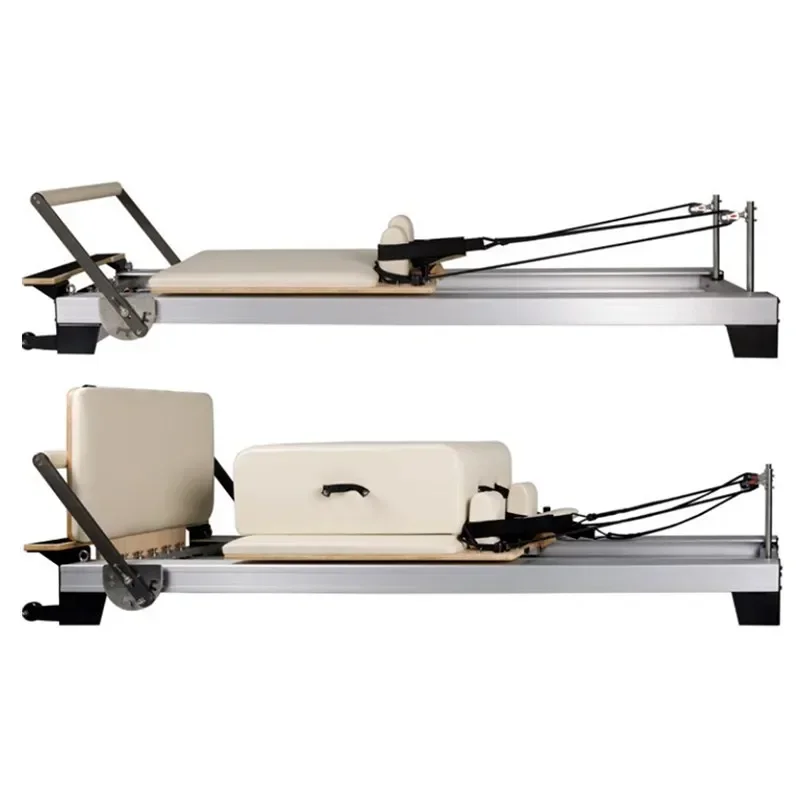 

Pilates Reformer Aluminum Alloy Core pilates Bed Home Gym Body Balanced Pilates Reformer Fitness Equipment