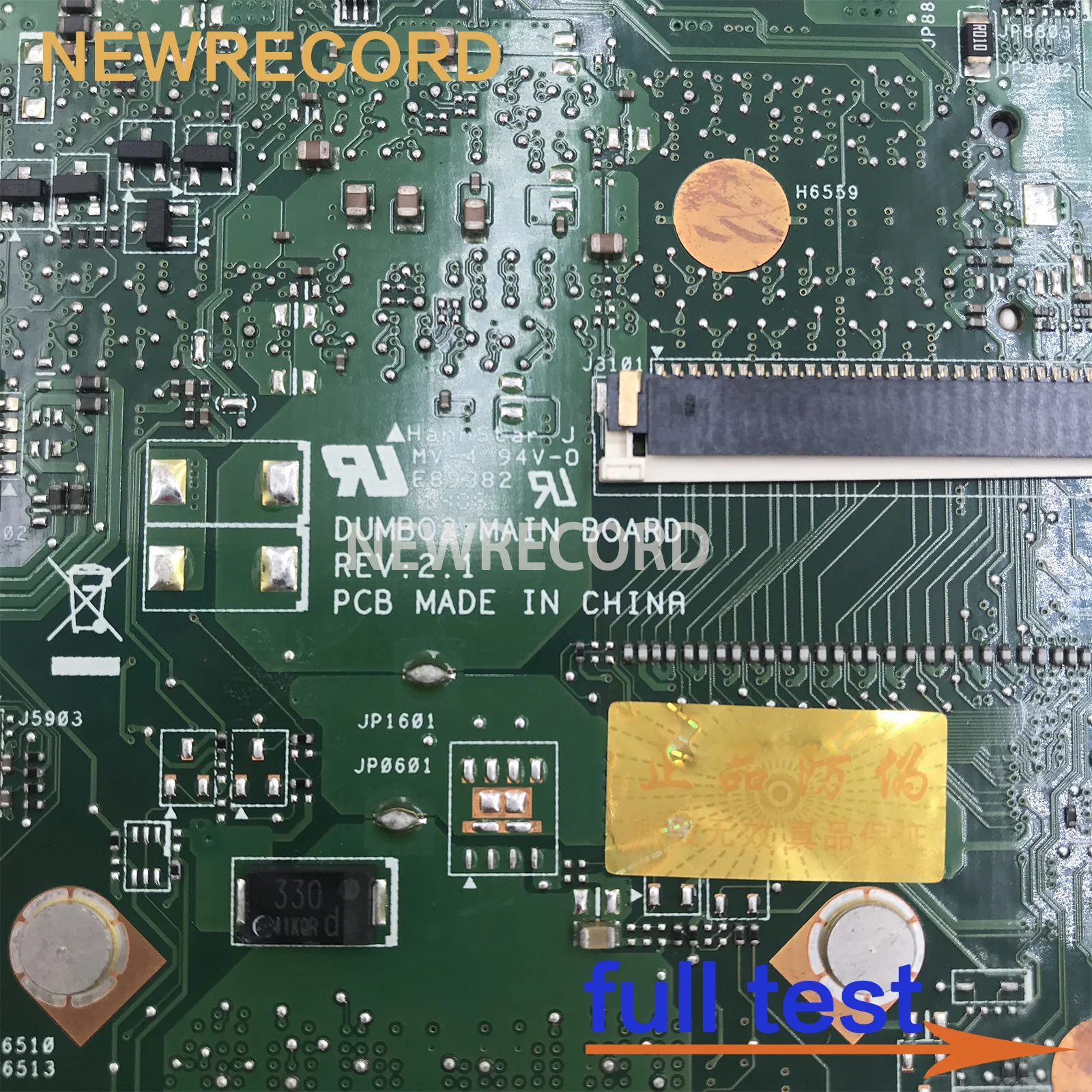 Imagem -05 - Placa-mãe para Lenovo G710 Placa-mãe 0090004372 Dumbo2 Nvidia 820m Placa Gráfica Teste Completo