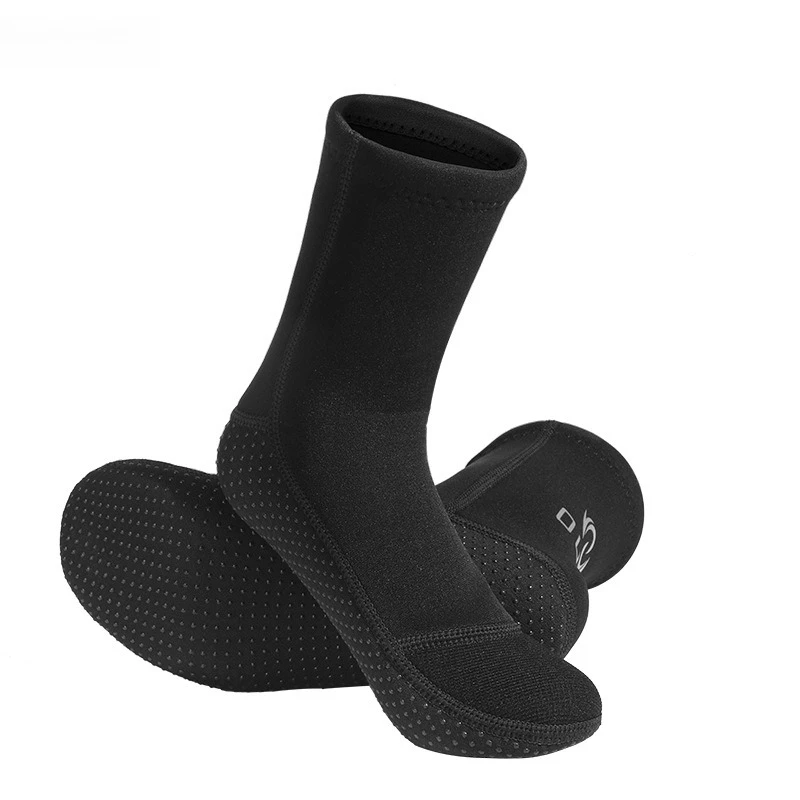 

New Diving Socks OUZO Coldproof Woman Warm Wear Resistant Anti Slip Wear Swimming Sock Shoes Snorkeling Surfing Beach Socks Man