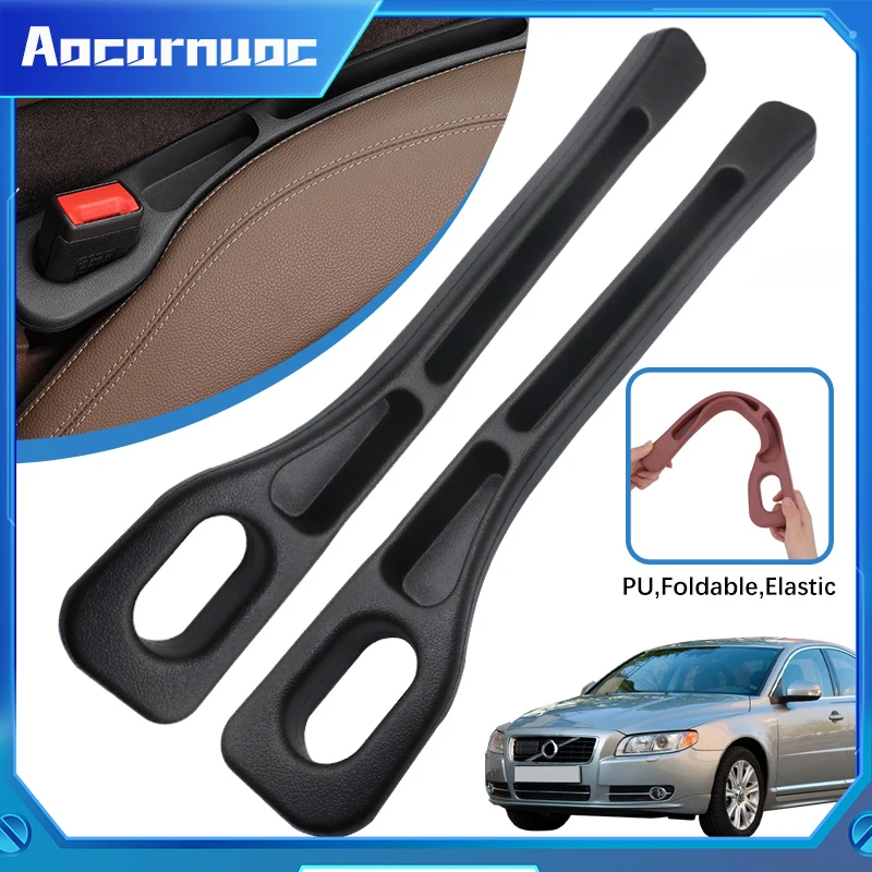 

For Volvo S80 MK1 MK2 1998- 2011 2012 2013 2014 2015 2016 Car Seat Gap Filler Between Seats Decoration Interior Accessories