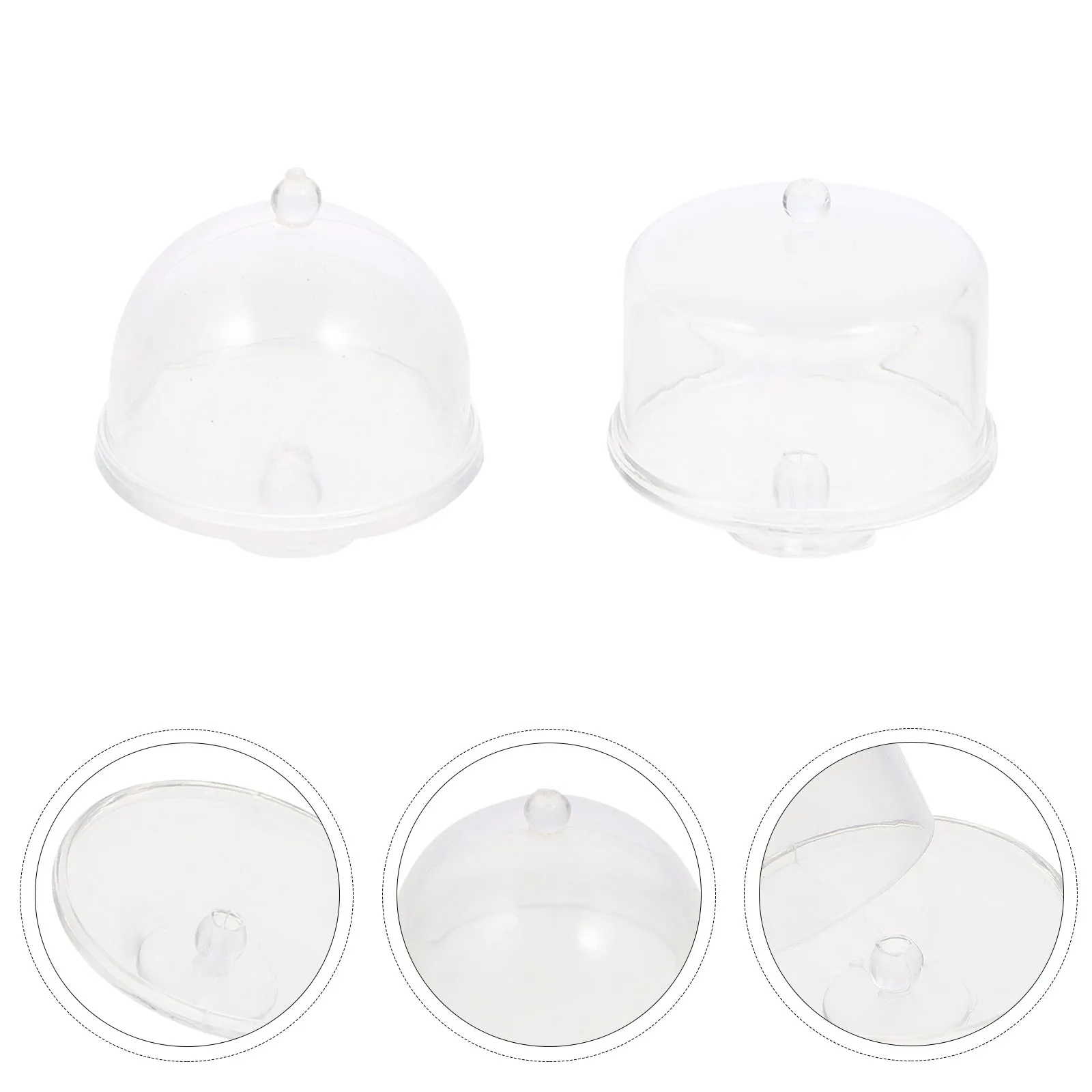 

2 шт. миниатюрных подставок для тортов для кукольного домика, реалистичные подставки для демонстрации поделок, украшения для миниатюрных сцен