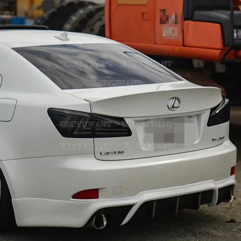 Für LEXUS IS250 IS350 ISF 2006-2011 IS350 Auto Heckspoiler Flügel Stamm Lippe Auto Hinten Flügel Lip stamm Spoiler Hinten Lip Spoiler