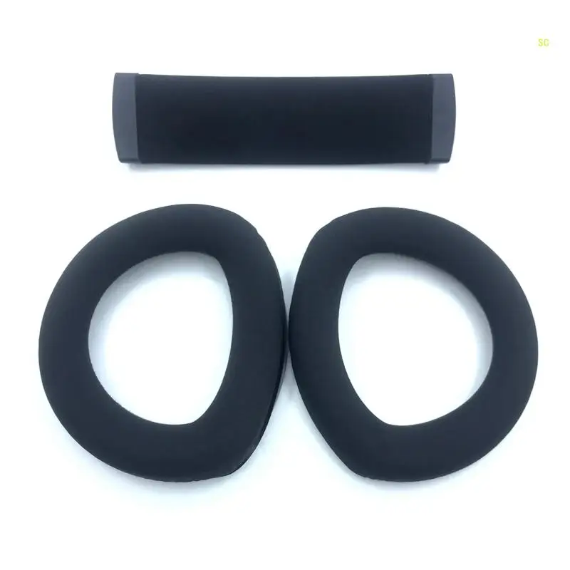 Легко заменяемые амбушюры для головных балок для наушников HD800 HD800S, более толстые чехлы из пенопласта, рукава,