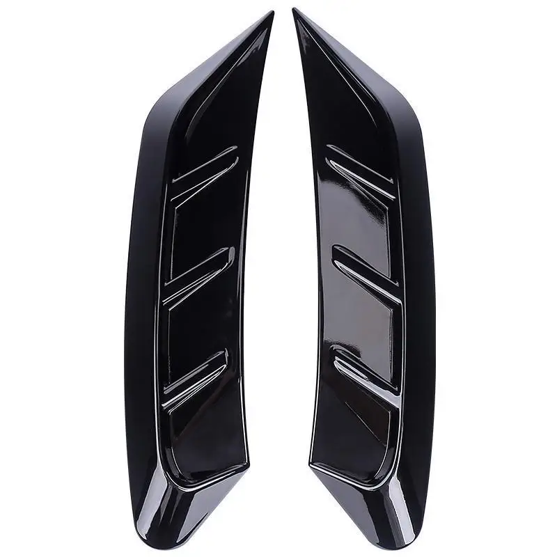 Akzz  Decorative Strips For Front And Rear Headlights, Decorative Stickers For Air Intakes, And Black Samurai Light Strips