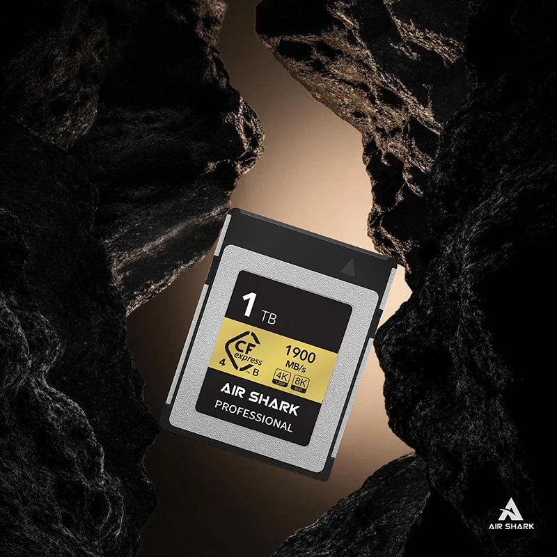 Airshark CFxpressTypeB4.0 memory card suitable for Nikon Z8/Z9