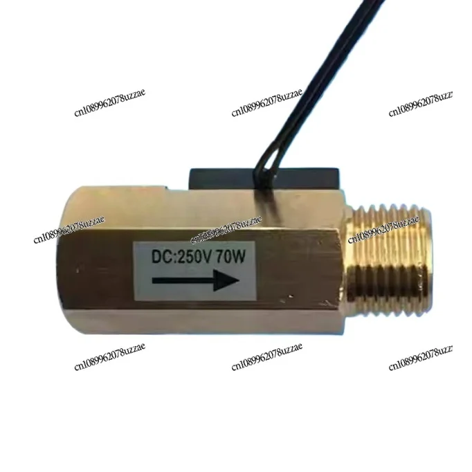 

Water Flow Switch Magnetic Flow Switch Sensor Induction All Copper DN15 4 Pts