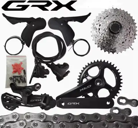 GRX RX820 RX610 Groupset GRAVEL bike 1*12s hydraulic brake