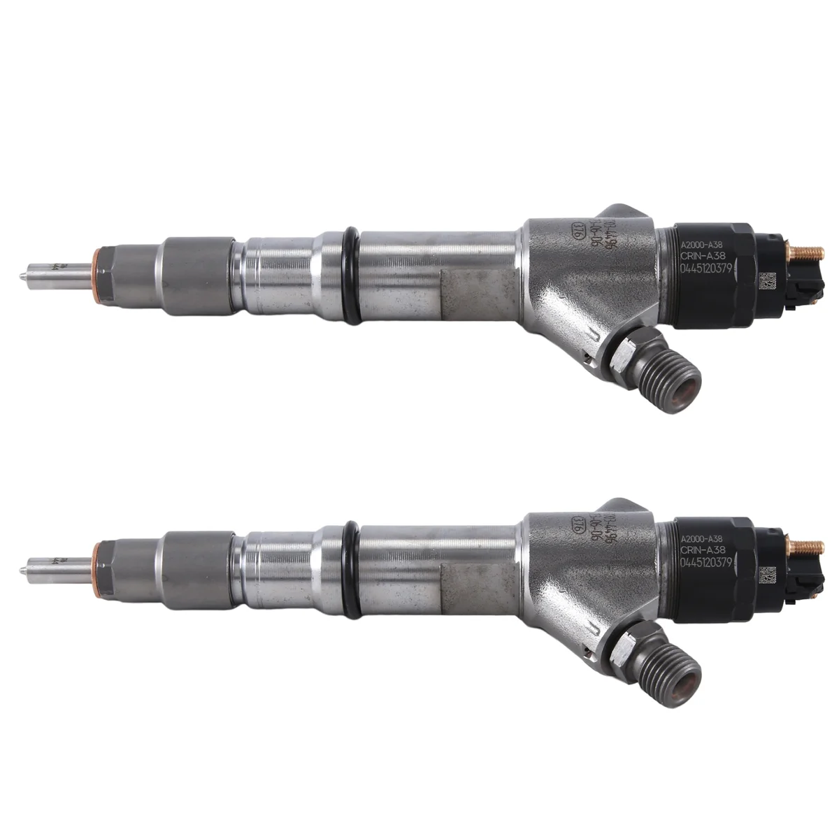 2PCS 0445120379 Crude Oil Fuel Injector Nozzle for Yuchai YC6J 0445 120 379