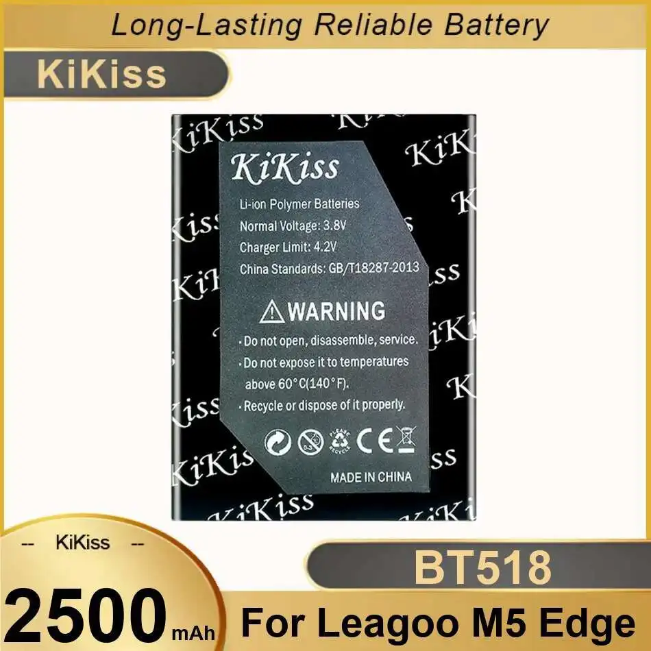 

For Leagoo M5 Edge Reliable Power Supply Mobile Phone Battery BT518 Fast Charging 2500mAh