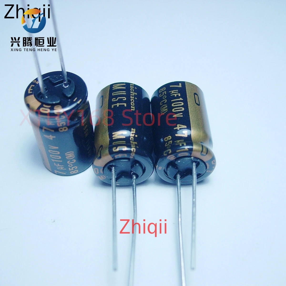 

10 шт./лот Nichicon MUSE KZ серии 47 мкФ 100 В 12,5*20 мм оригинальный новый 100 В 47 мкФ электролитический конденсатор 47 мкФ/100 В аудио конденсатор