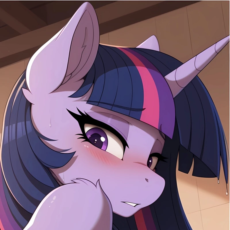 Dakimakura Anime Pillowcase Purple pony Double-sided Print Life-size Body Pillow Cover Bedding Gifts