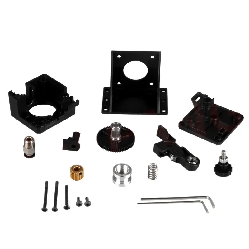 Extruder Remote Feed Drive Gear Kit with Wrench No Motor for 3D Printer Upgrade Compatible with KINGROON High Precision