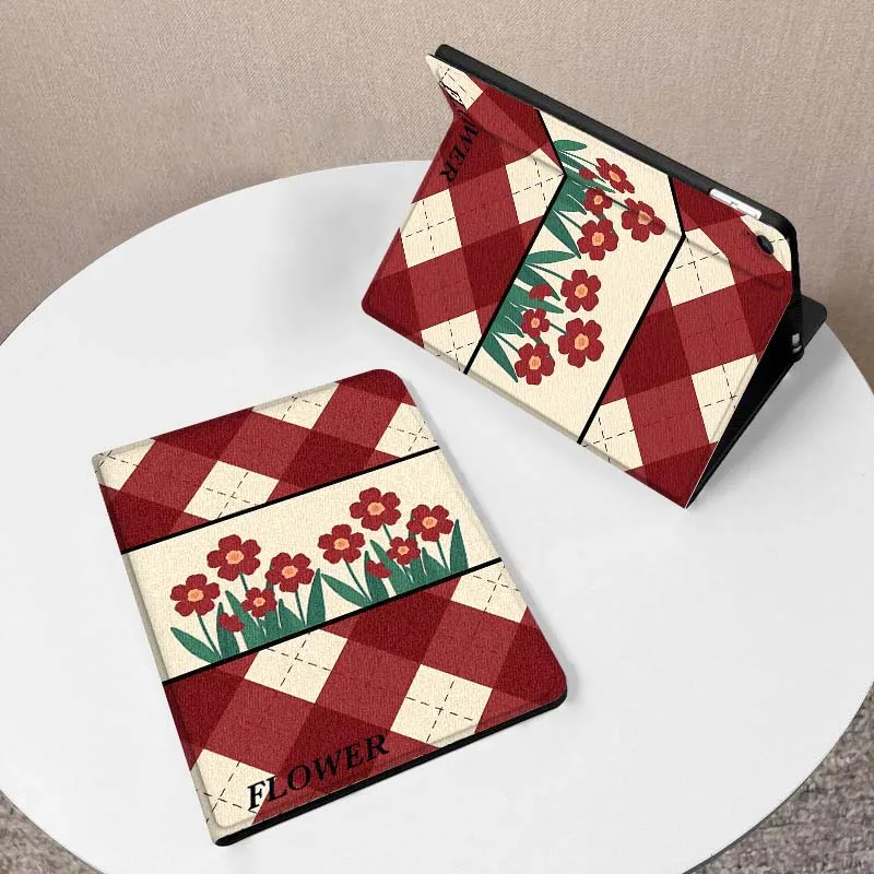 

Diamond Floral Design For Samsung Galaxy Tab A7 A9 A11 S6 A A8 Lite Plus 2025 10.4 10.5 10.1 Inch Tablet Case