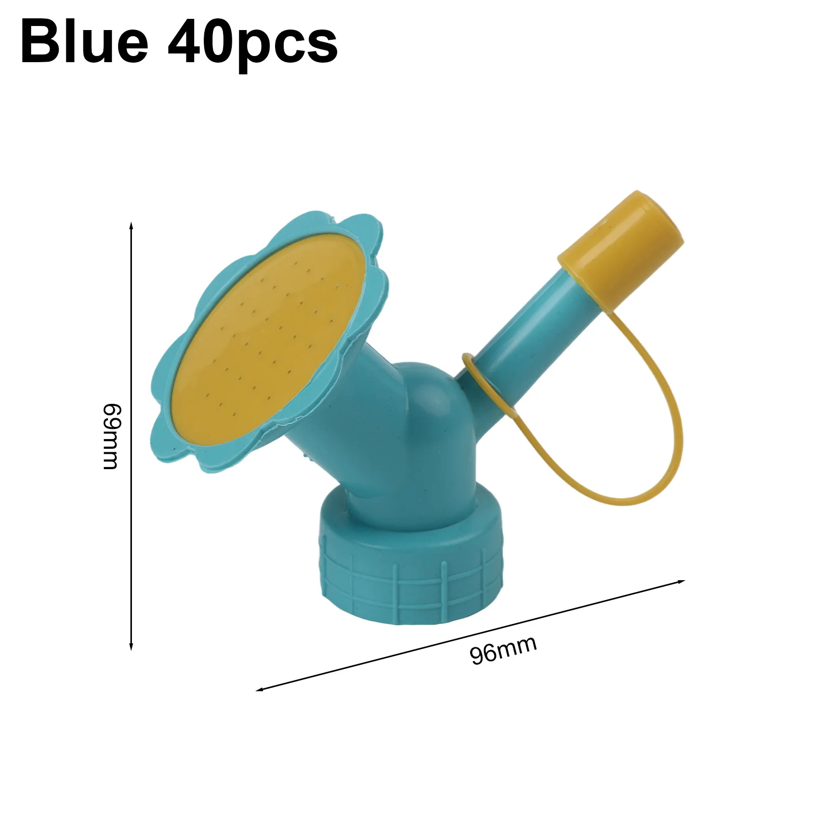 Sprayer Watering Can Nozzle Blue Spray Bottle Head 50pcs Set Fits Standard Bottles Innovative Sprinkler Design