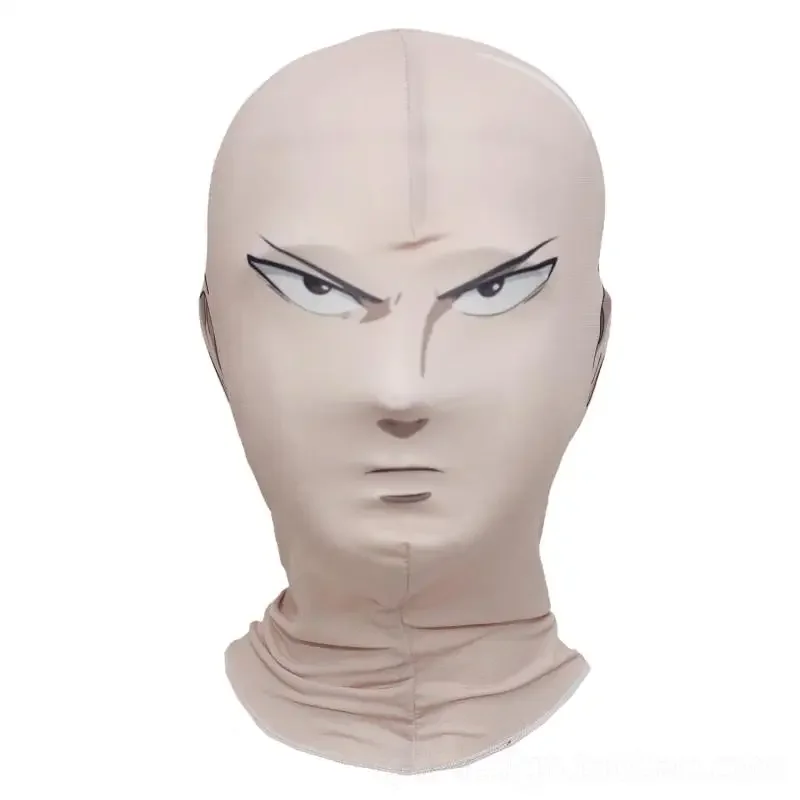 New ONE PUNCH-MAN Saitama Balaclava Ski Hood Cycling Skateboard Warmer Full Face Mask