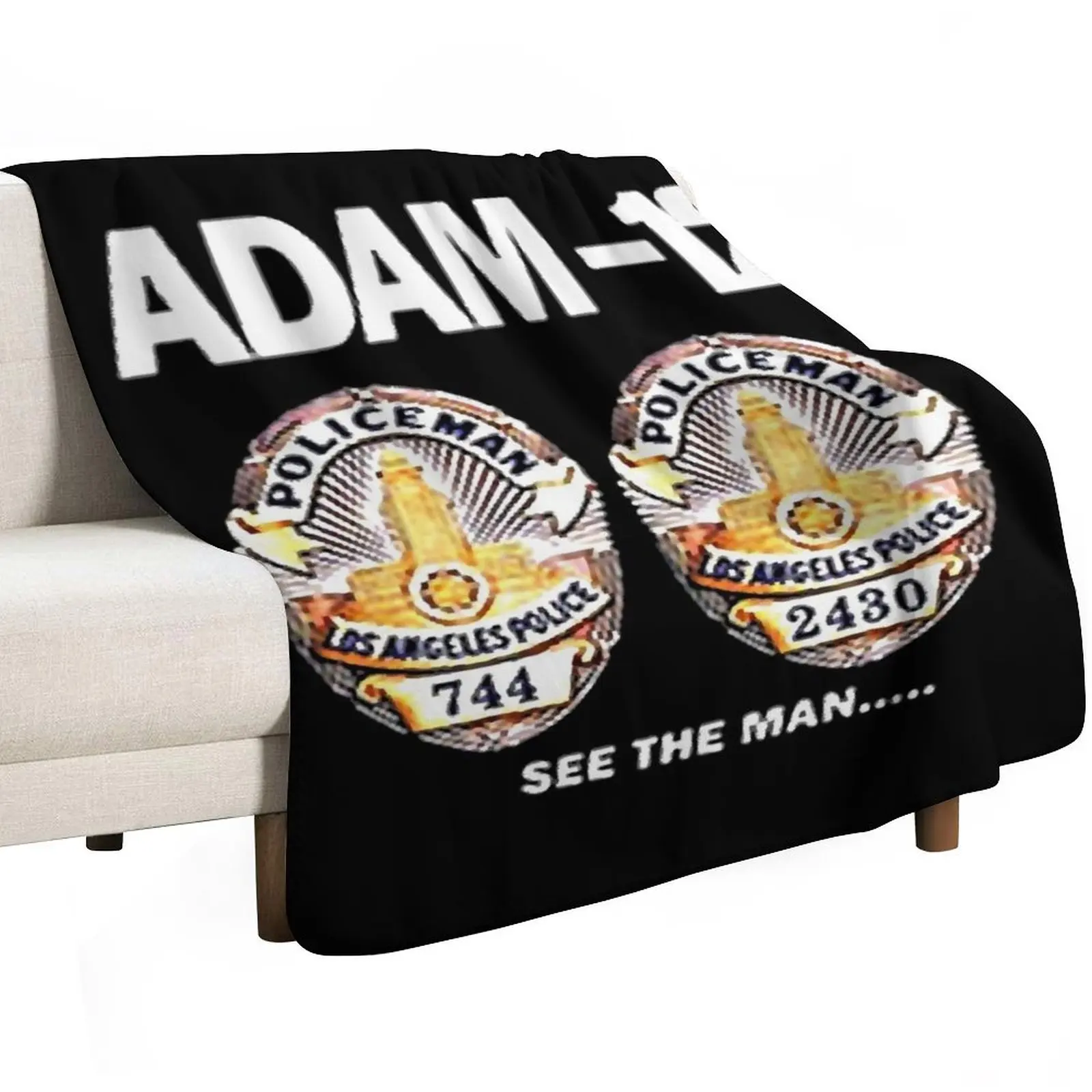 A.dam-12 TV Series 7.0's Retro Throw Blanket Large anime Cute Plaid decorative Giant Sofa Hair Blankets