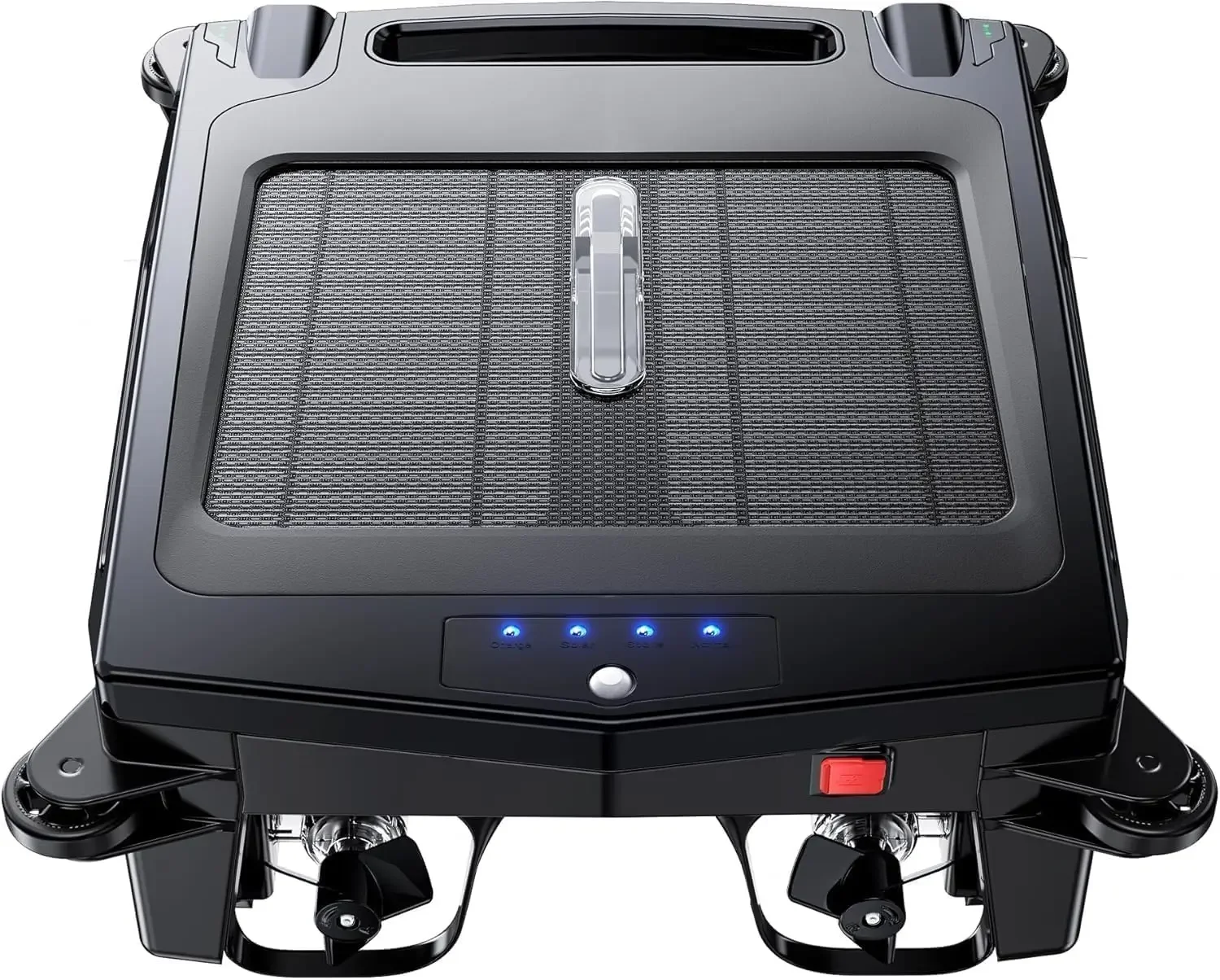 Pool Skimmer Robot Cleaner: 2024 Upgrade Automatic Solar Skimmer Cleaner  Robot Pool Net Skimmer