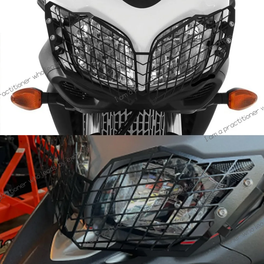 

Suitable for DL650XT motorcycle headlight net with headlight protective cover accessories headlight bumper